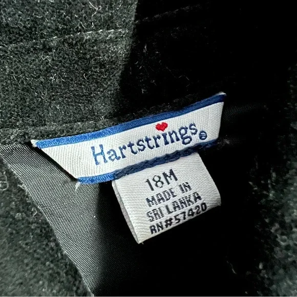 Baby girls Vintage Hartstrings Holiday Plaid dress Size 18 months - Picture 5 of 7